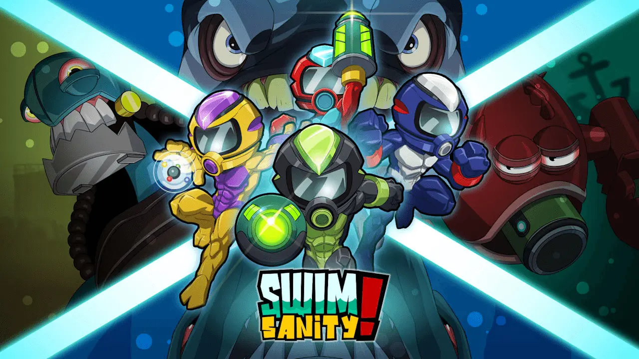 Swimsanity! Logo