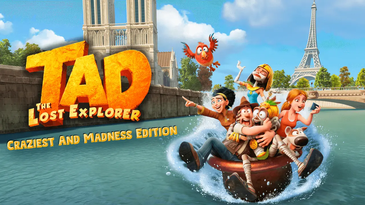 Tad the Lost Explorer Logo