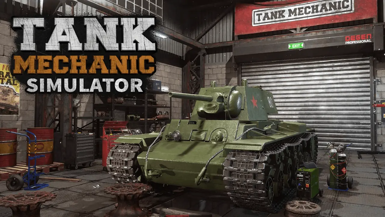 Tank Mechanic Simulator Logo