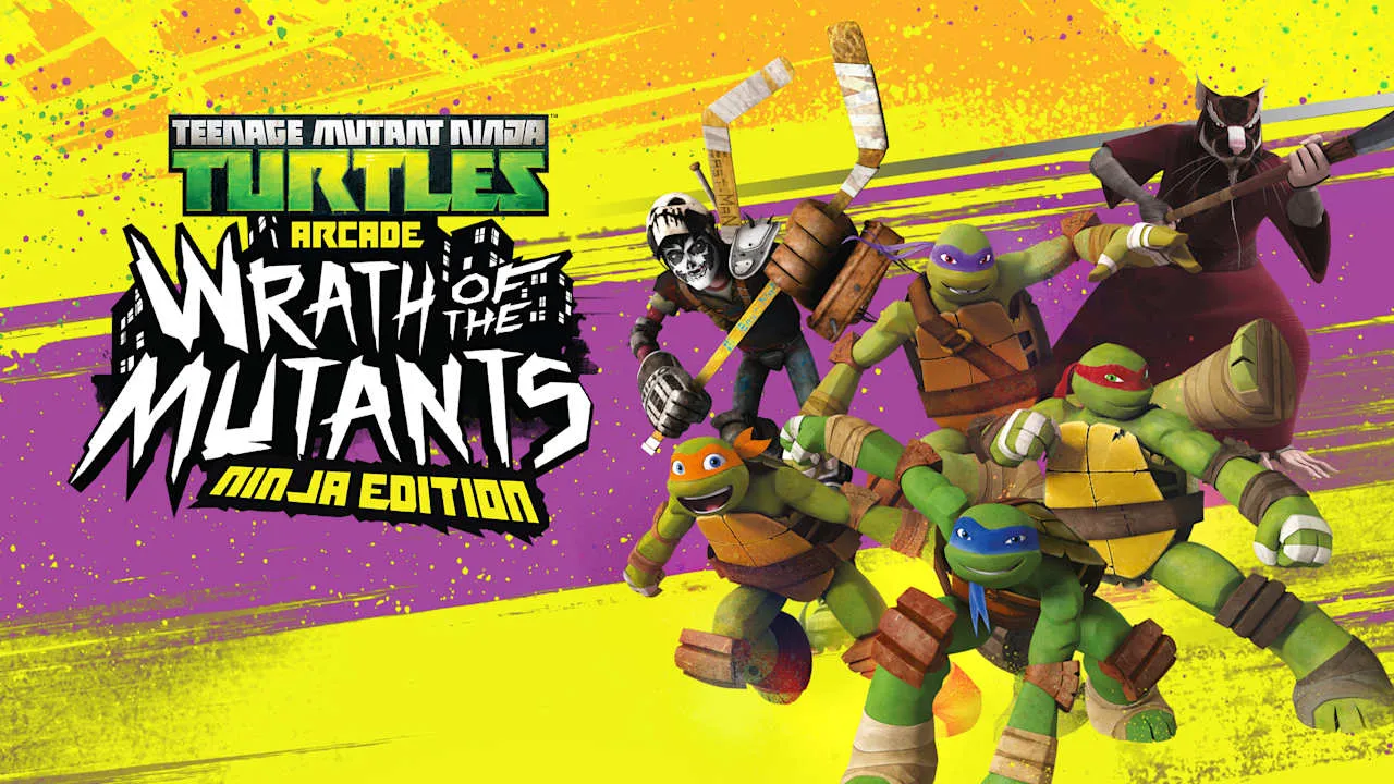 Teenage Mutant Ninja Turtles Arcade: Wrath of The Mutants - Ninja Edition Logo