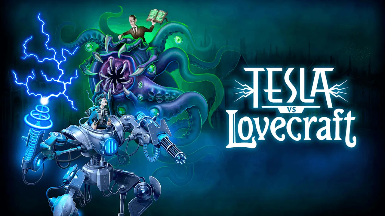 Tesla vs Lovecraft Logo