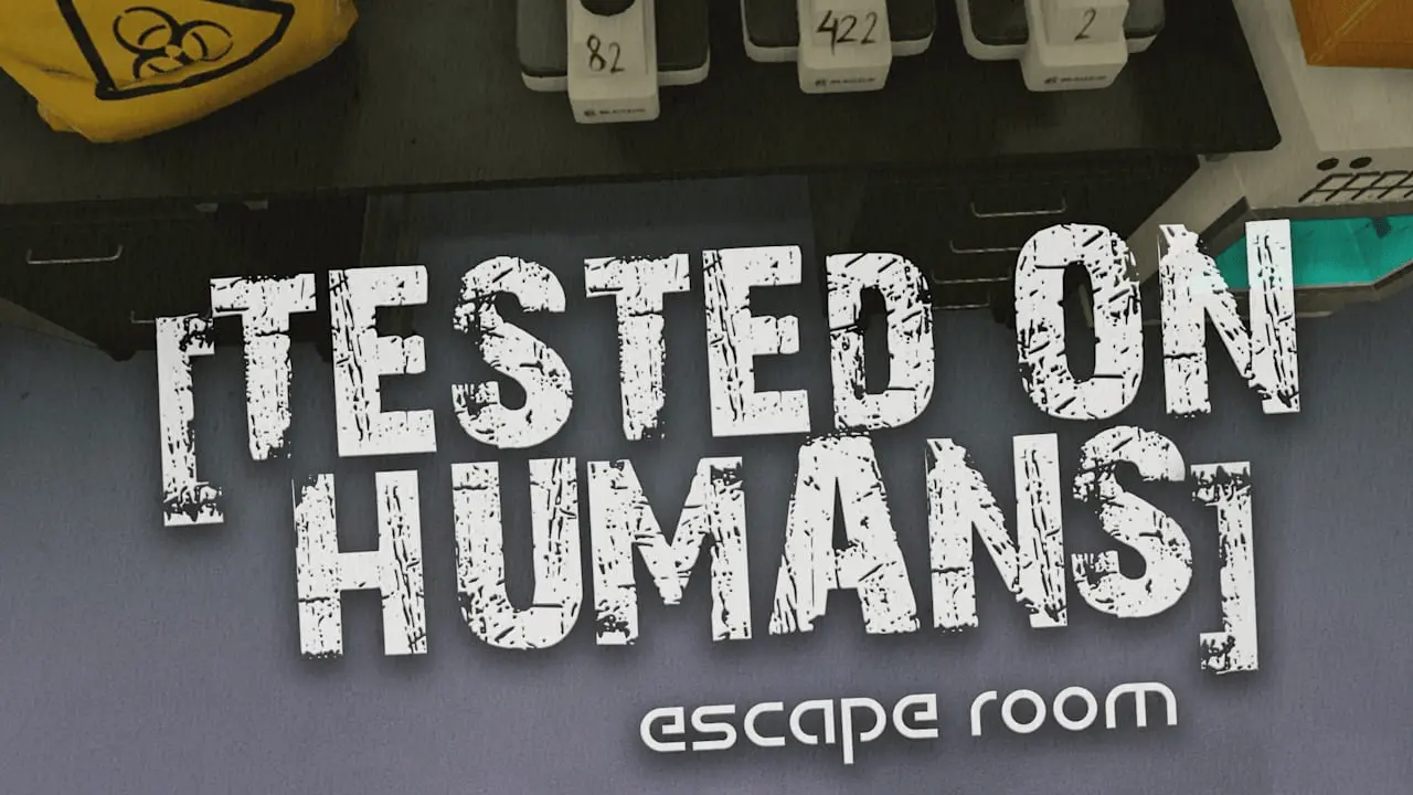 Tested on Humans: Escape Room Logo