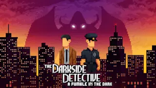 The Darkside Detective: A Fumble in the Dark Banner