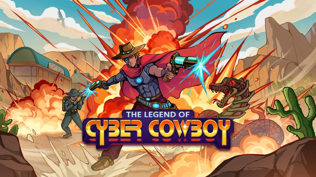 The Legend of Cyber Cowboy Logo