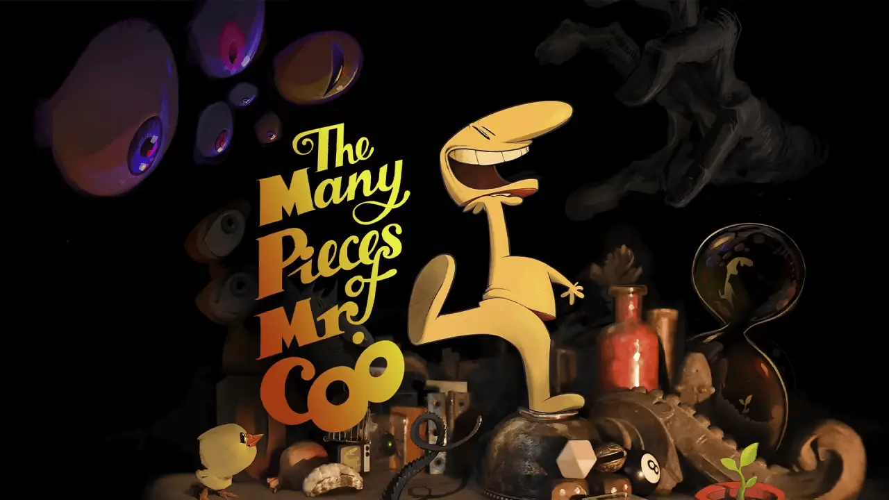 The Many Pieces of Mr. Coo Logo