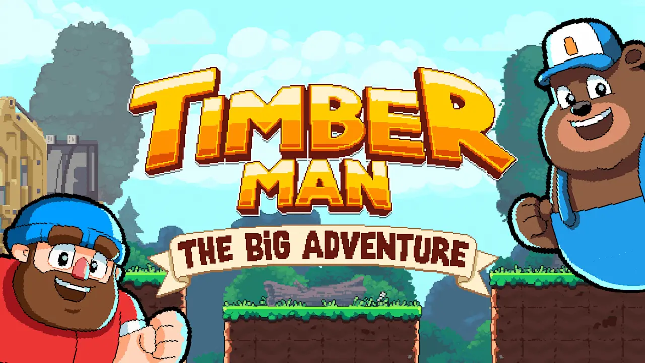 Timberman: The Big Adventure Logo