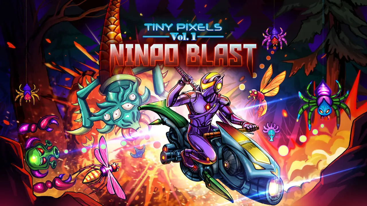 Tiny Pixels Vol. 1 - Ninpo Blast Logo