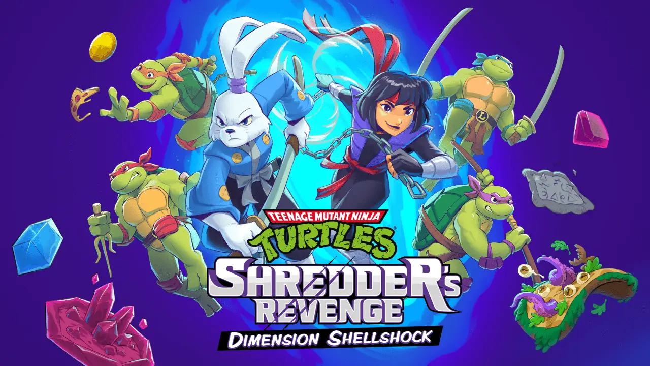 Teenage Mutant Ninja Turtles: Shredders Revenge - Dimension Shellshock Logo