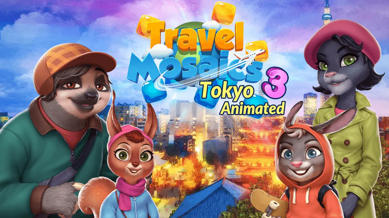 Travel Mosaics 3: Tokyo Animated Logo