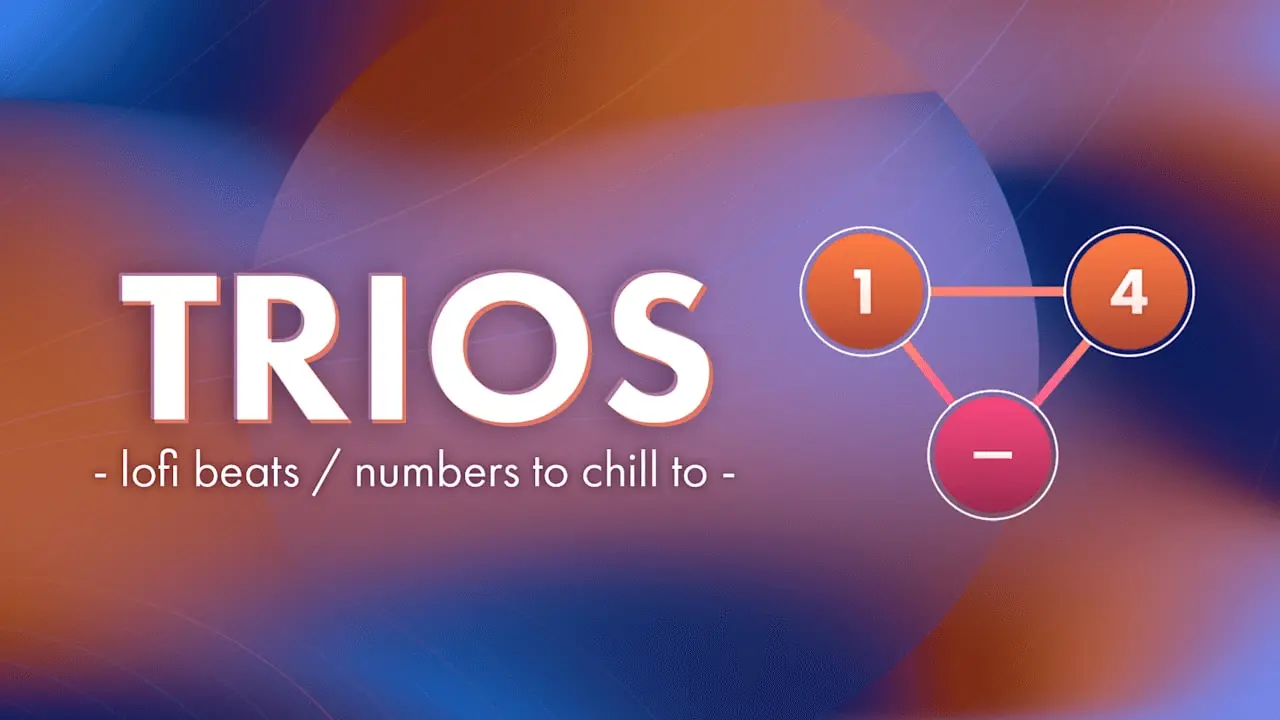 TRIOS - lofi beats / numbers to chill to Logo