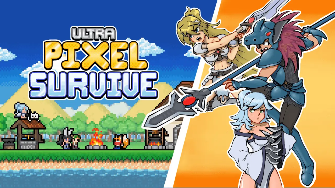 Ultra Pixel Survive Logo