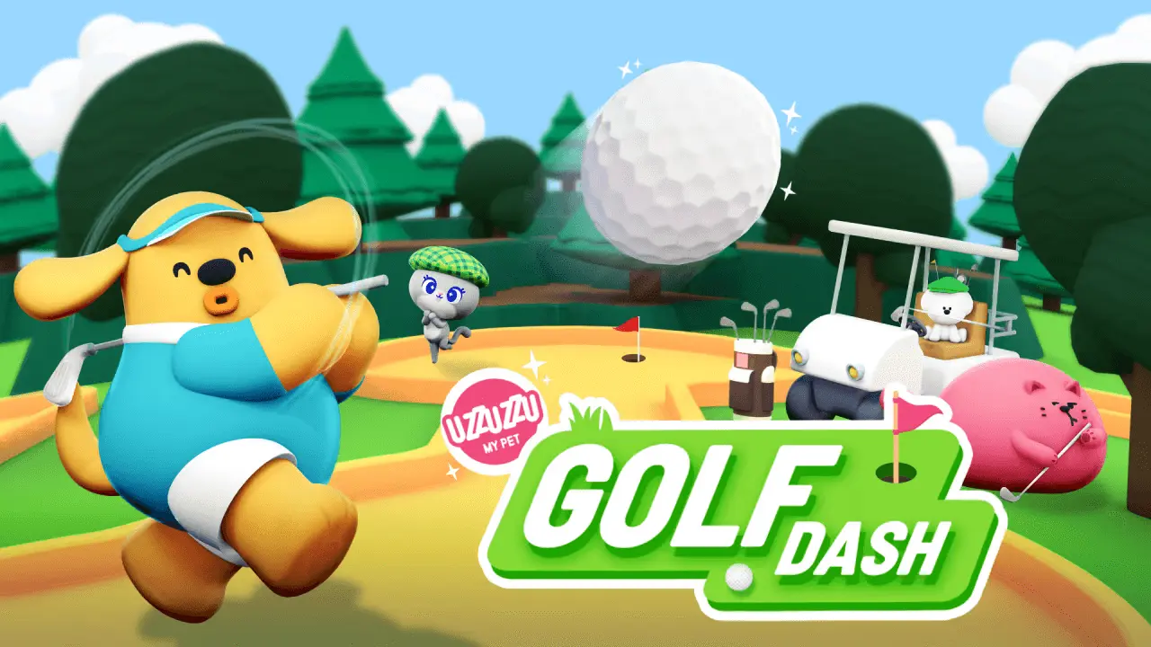 Uzzuzzu My Pet - Golf Dash Logo