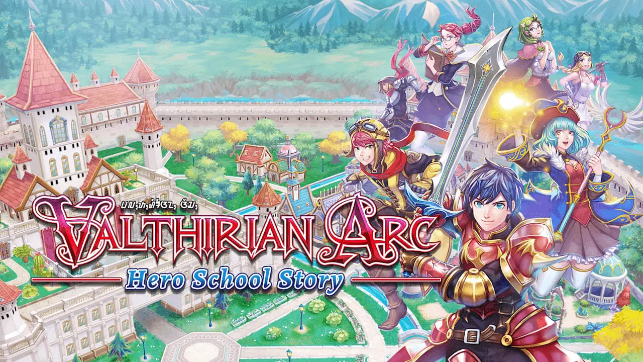 Valthirian Arc: Hero School Story Logo