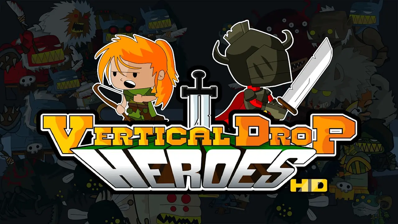 Vertical Drop Heroes HD Logo