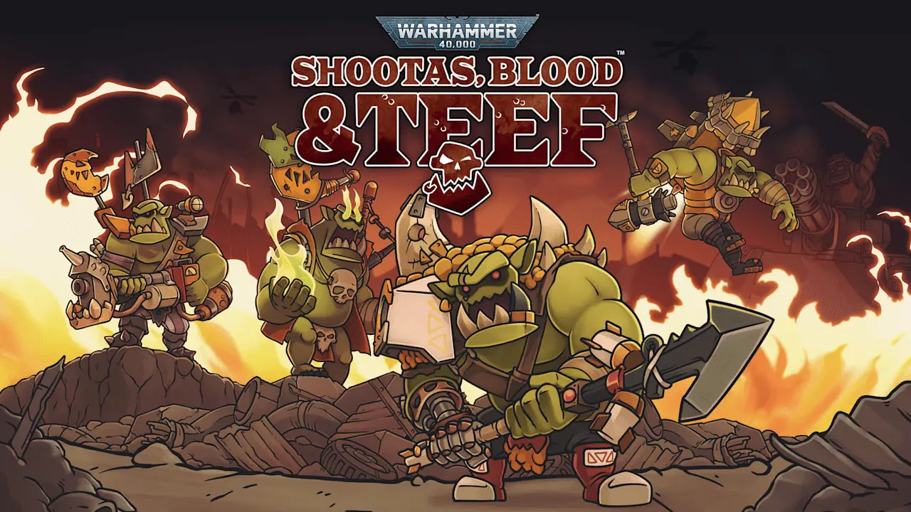 Warhammer 40,000: Shootas, Blood & Teef Logo