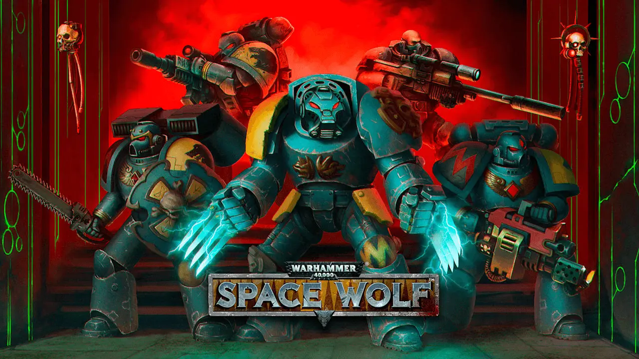 WARHAMMER 40,000: SPACE WOLF Logo