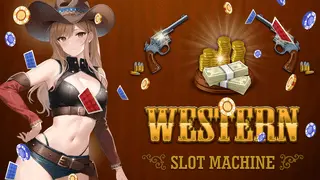 Western Slot Machine Icon