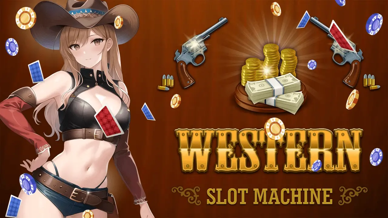 Western Slot Machine Logo
