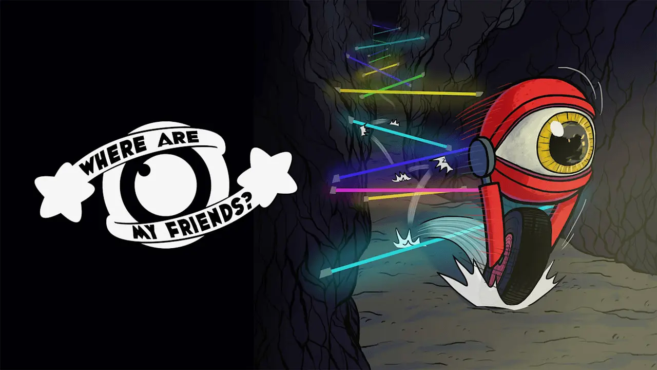 Where Are My Friends? Logo