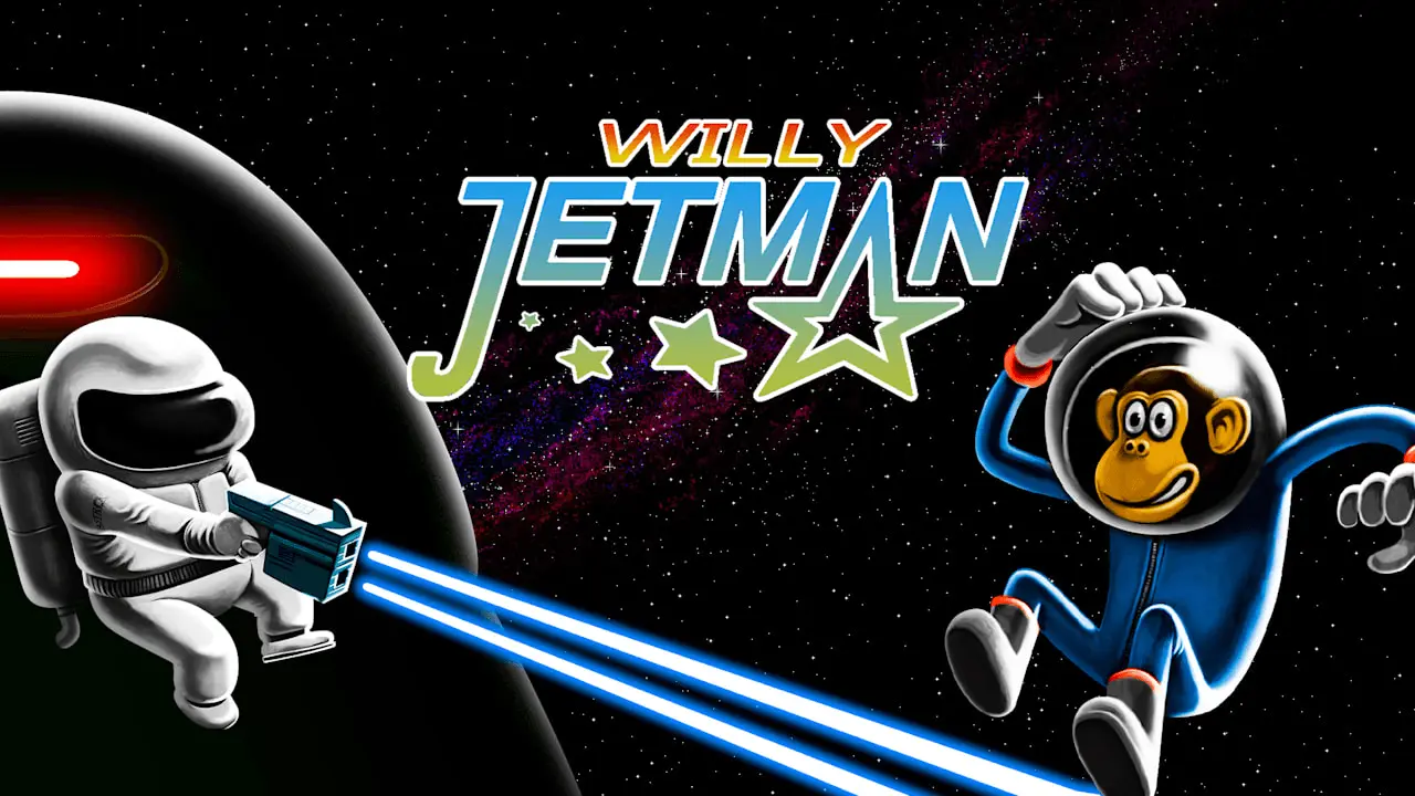 Willy Jetman: Astromonkey's Revenge Logo