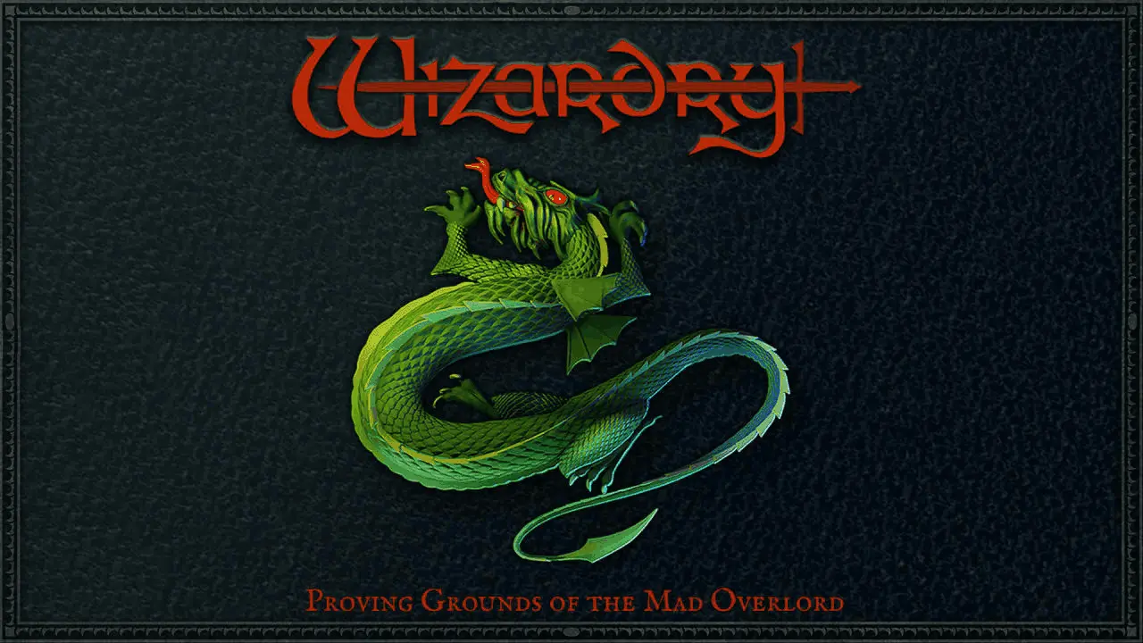 Wizardry: Proving Grounds of the Mad Overlord Logo