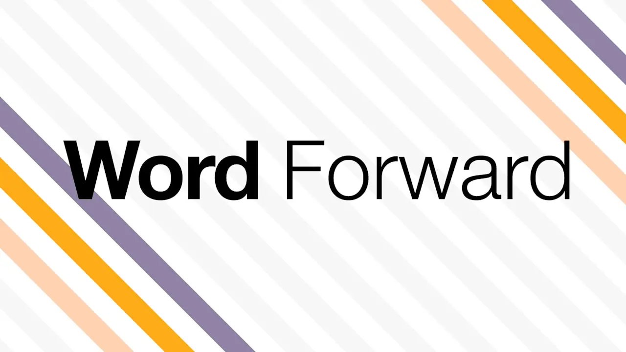 Word Forward Logo