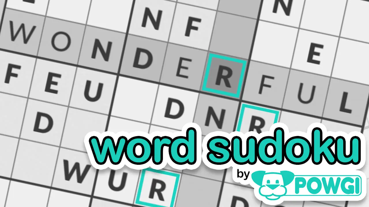 Word Sudoku by POWGI Logo