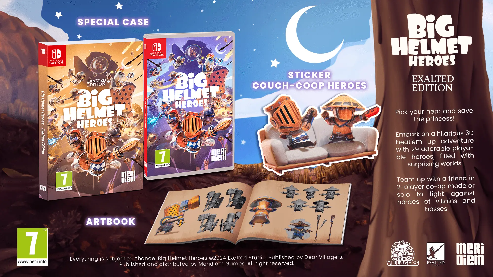 Big Helmet Heroes to Get Big Physical Edition Image