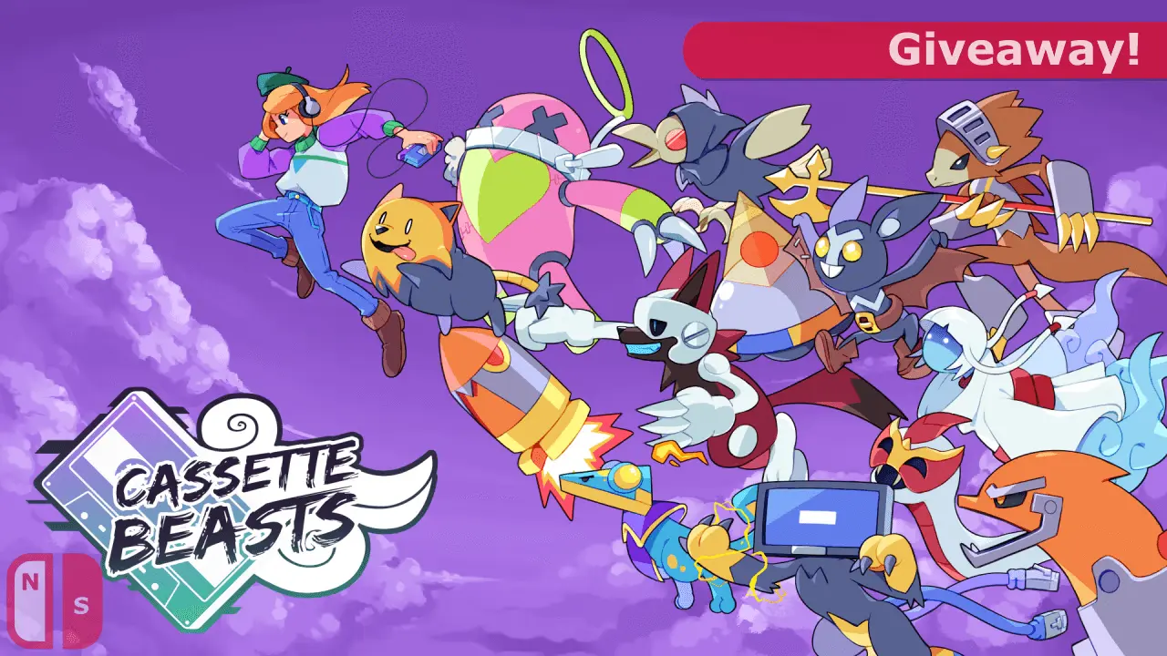 Enter to Win a Copy of Cassette Beasts! Banner