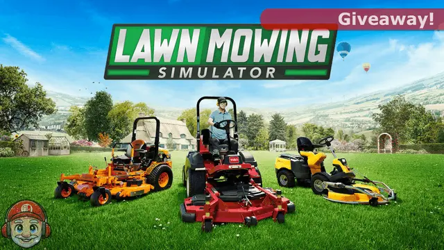 Enter to Win a Copy of Lawn Mowing Simulator! Banner