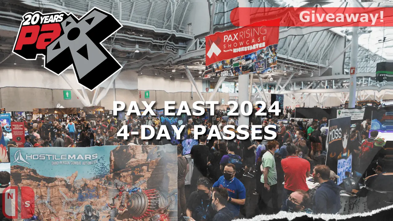 Enter to Win 4-Day Passes to PAX East 2024! Banner