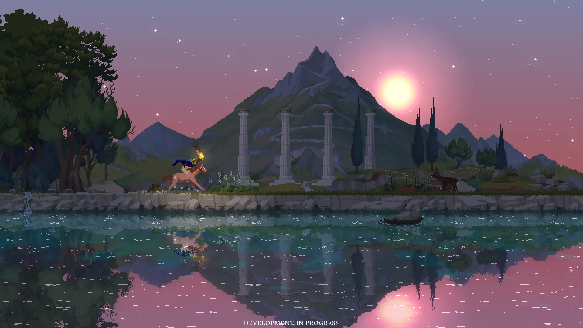 Answer the Call to Olympus in the Kingdom Two Crowns Series Expansion DLC Image