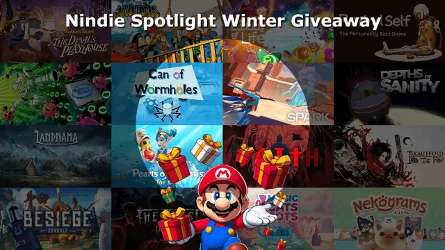 Enter to Win One of 16 Great Indie Games Banner