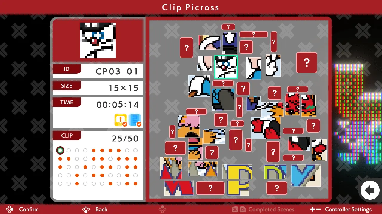 PICROSS S Namco LEGENDARY is coming to Switch Image